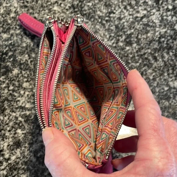 Hobo Pink Leather Clutch - Picture 6 of 6